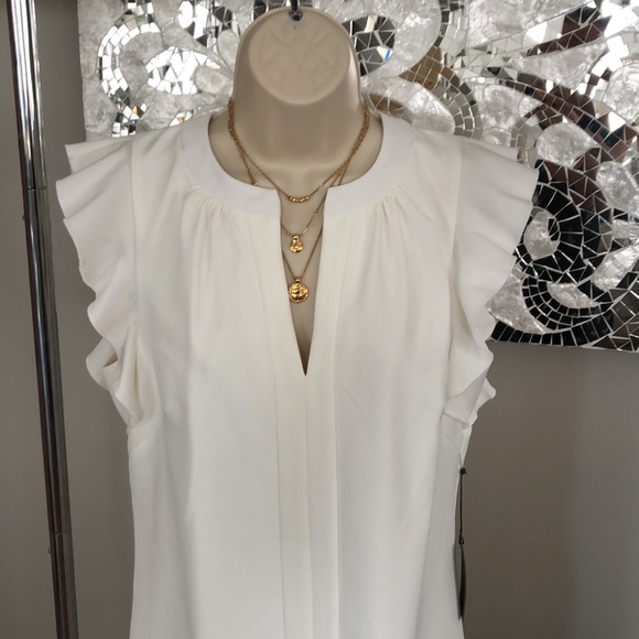 Vince Camino Ivy Flutter Sleeve Dress - Picture 2 of 9